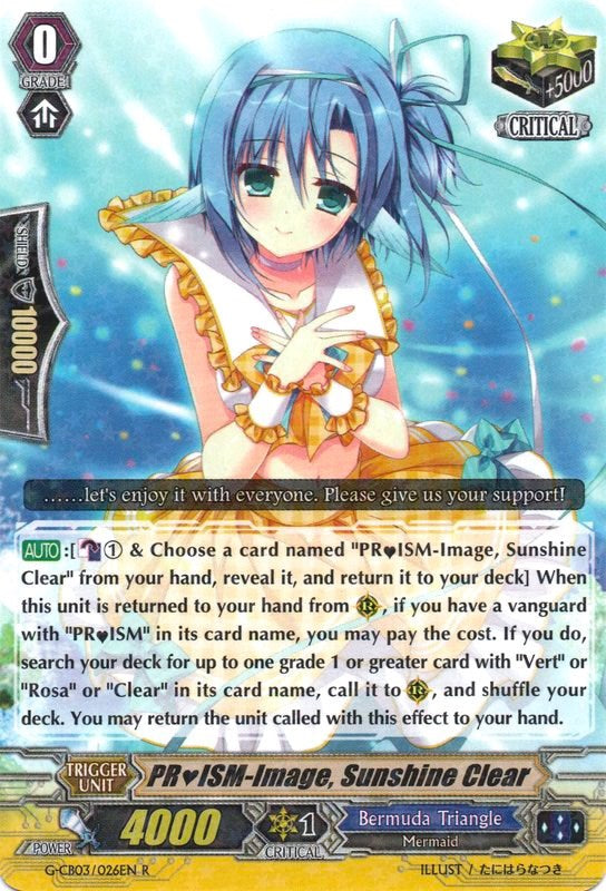 Image of PRISM-Image, Sunshine Clear (G-CB03/026EN) [Blessing of Divas]