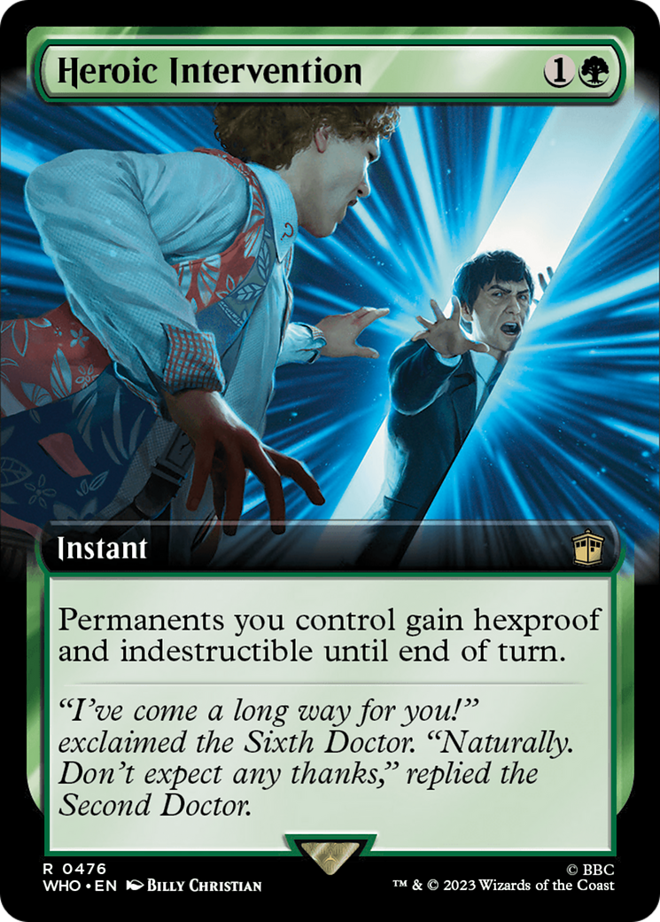 Image of Heroic Intervention (Extended Art) [Doctor Who]