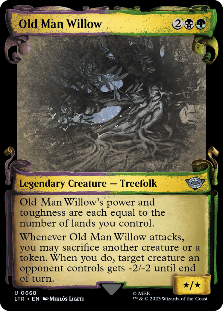 Image of Old Man Willow [The Lord of the Rings: Tales of Middle-Earth Showcase Scrolls]