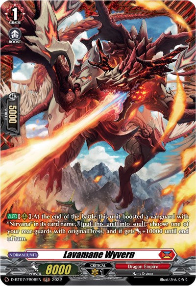 Image of Lavamane Wyvern (FR) (D-BT07/FR06EN) [Raging Flames Against Emerald Storm]
