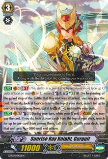 Image of Sunrise Ray Knight, Gurguit (G-SD02/002EN) [G-Start Deck 2: Knight of the Sun]