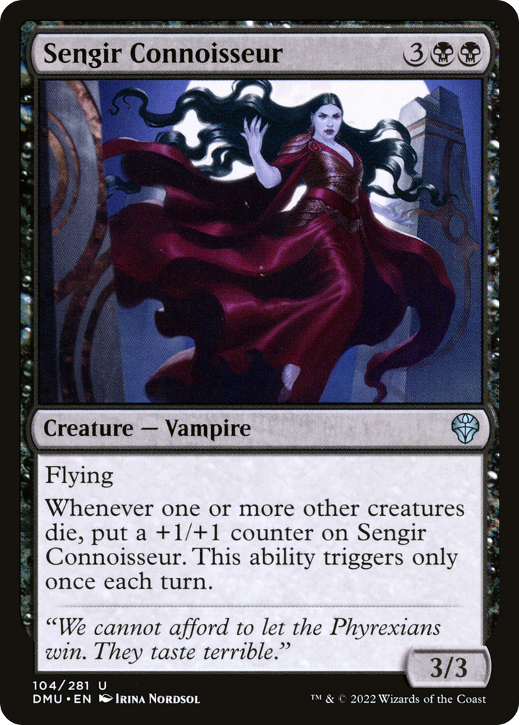 Image of Sengir Connoisseur [Dominaria United]