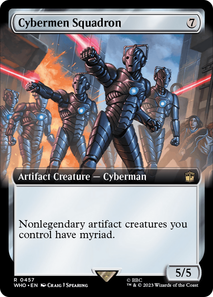 Image of Cybermen Squadron (Extended Art) [Doctor Who]