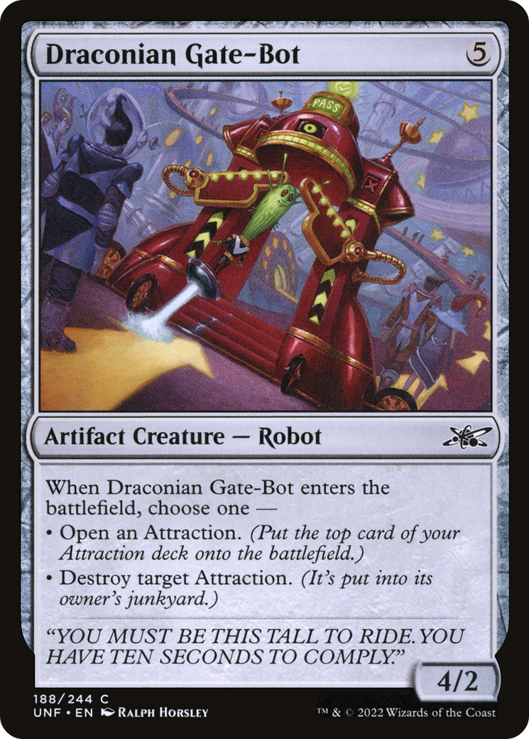 Image of Draconian Gate-Bot [Unfinity]
