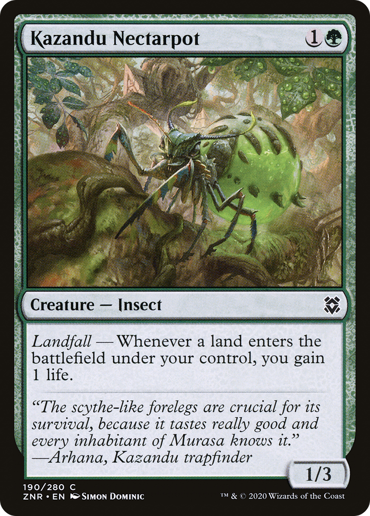 Image of Kazandu Nectarpot [Zendikar Rising]