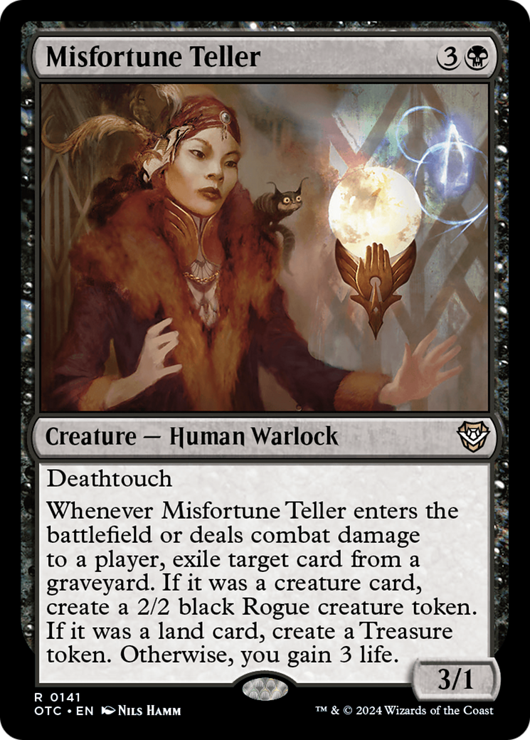 Image of Misfortune Teller [Outlaws of Thunder Junction Commander]