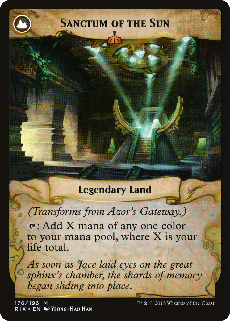 Image of Azor's Gateway // Sanctum of the Sun [Secret Lair: From Cute to Brute]