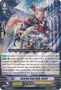 Image of Scarlet Lion Cub, Caria (BT14/063EN) [Brilliant Strike]