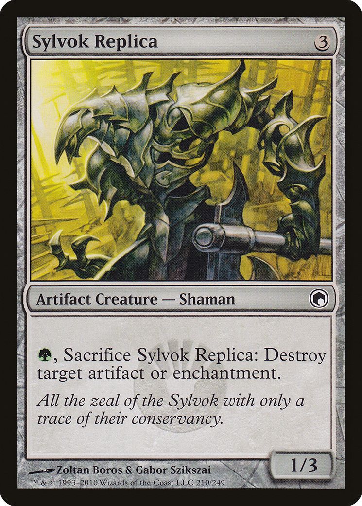 Image of Sylvok Replica [Scars of Mirrodin]