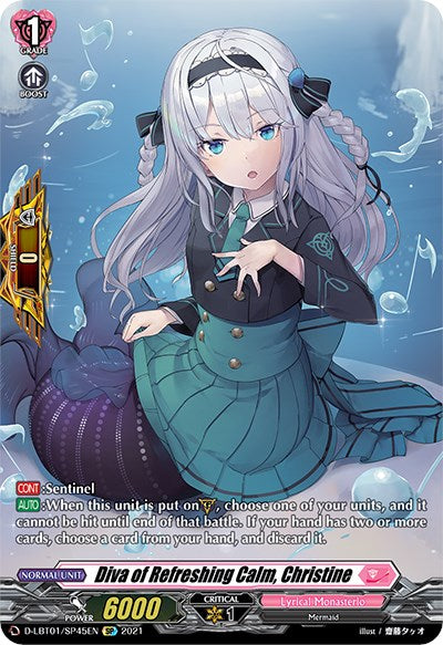 Image of Diva of Refreshing Calm, Christine (D-LBT01/SP45EN) [Lyrical Melody]