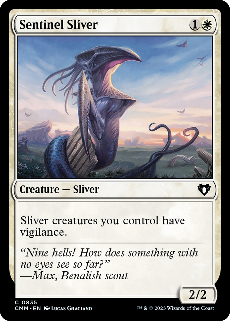Image of Sentinel Sliver [Commander Masters]