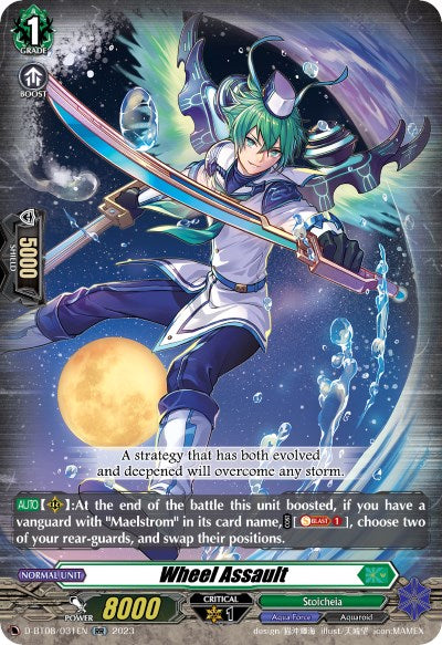 Image of Wheel Assault (D-BT08/031EN) [Minerva Rising]