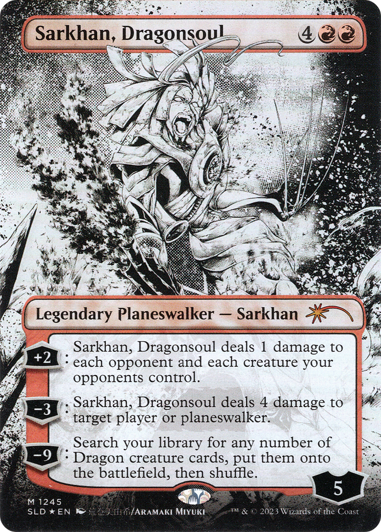 Image of Sarkhan, Dragonsoul (Borderless) [Secret Lair Drop Series]