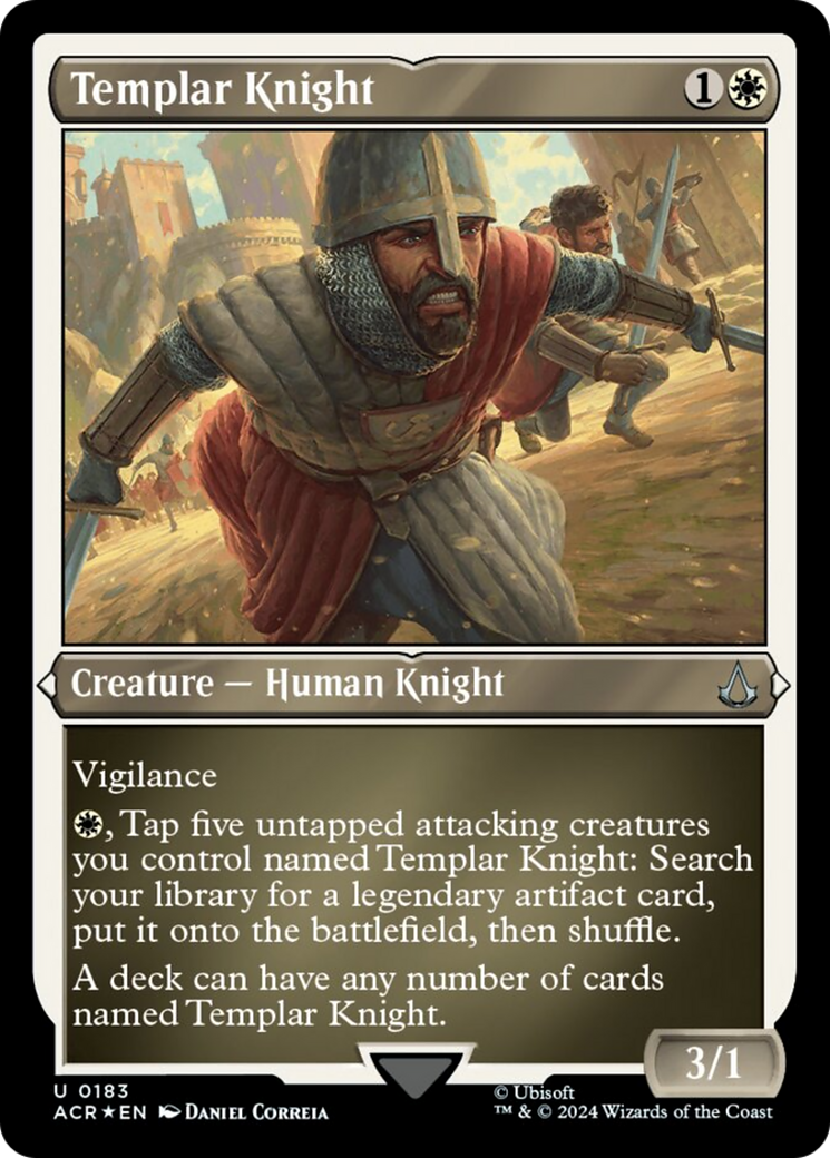 Image of Templar Knight (Foil Etched) [Assassin's Creed]
