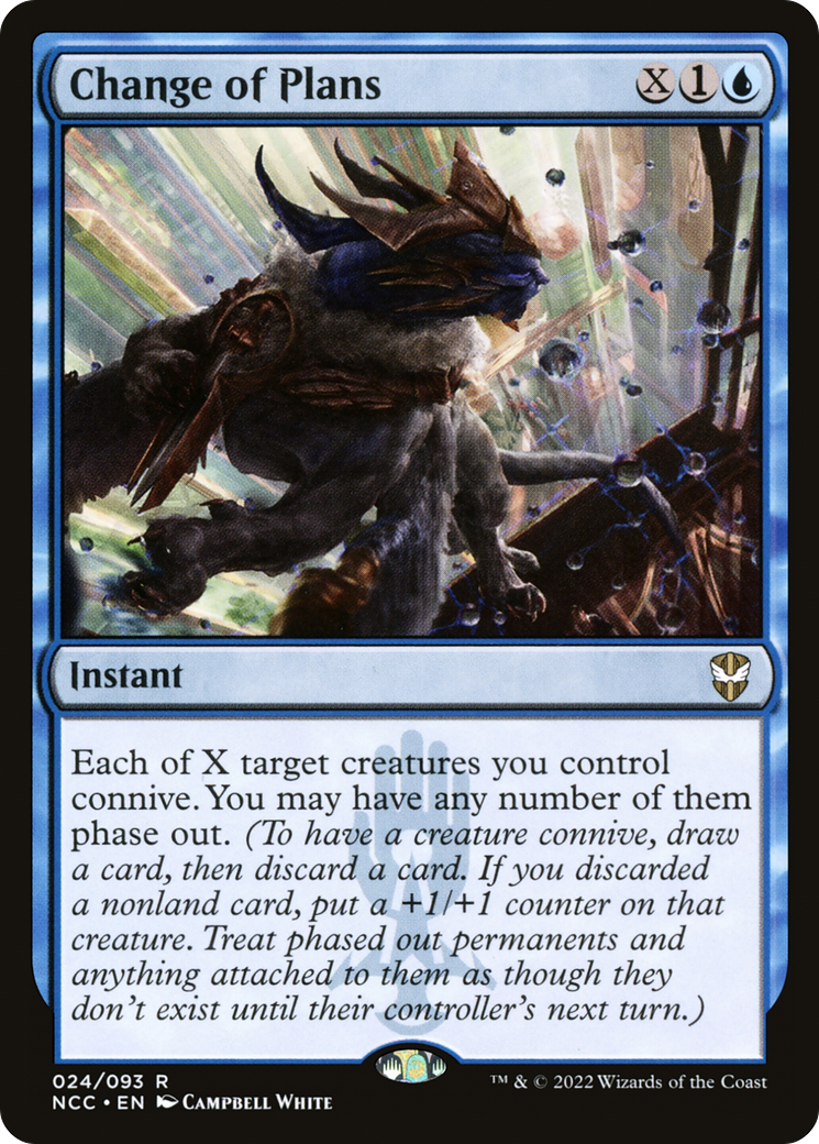 Image of Change of Plans [Streets of New Capenna Commander]