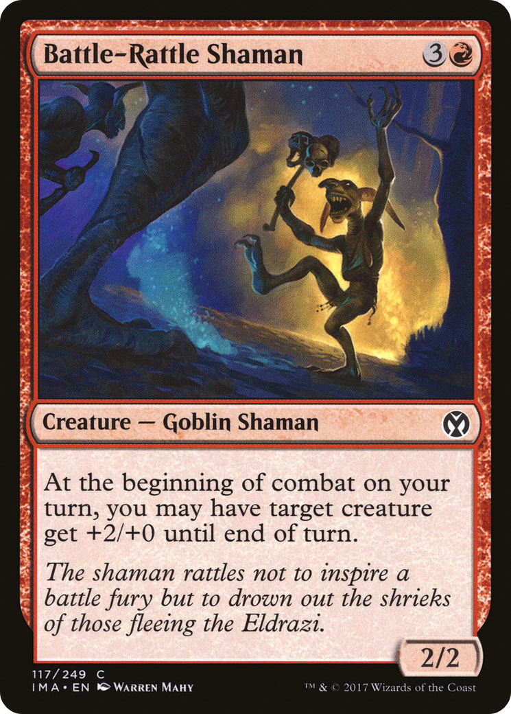 Image of Battle-Rattle Shaman [Iconic Masters]