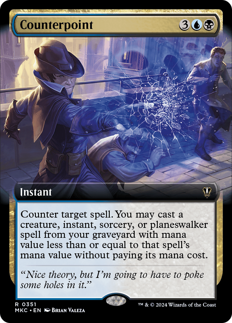 Image of Counterpoint (Extended Art) [Murders at Karlov Manor Commander]