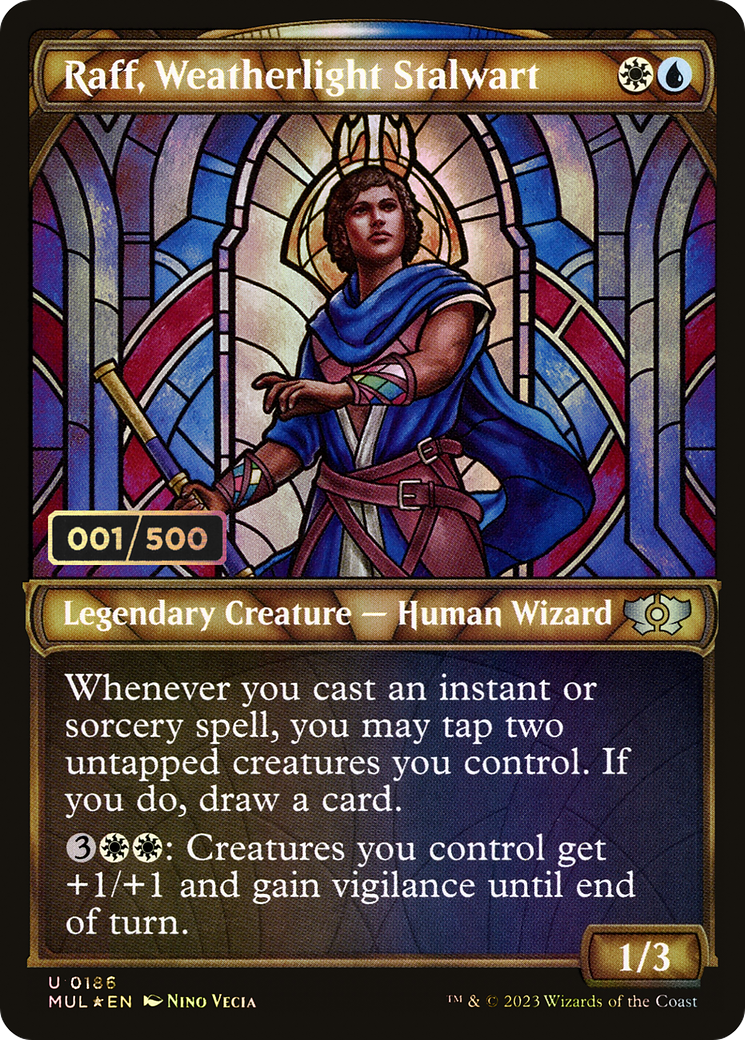 Image of Raff, Weatherlight Stalwart (Serialized) [Multiverse Legends]