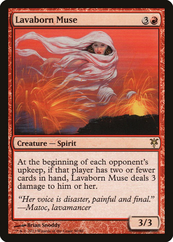 Image of Lavaborn Muse [Duel Decks: Sorin vs. Tibalt]