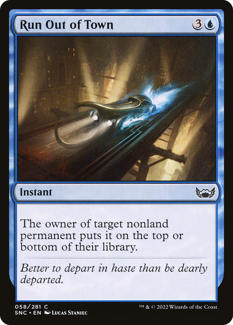 Image of Run Out of Town [Streets of New Capenna]