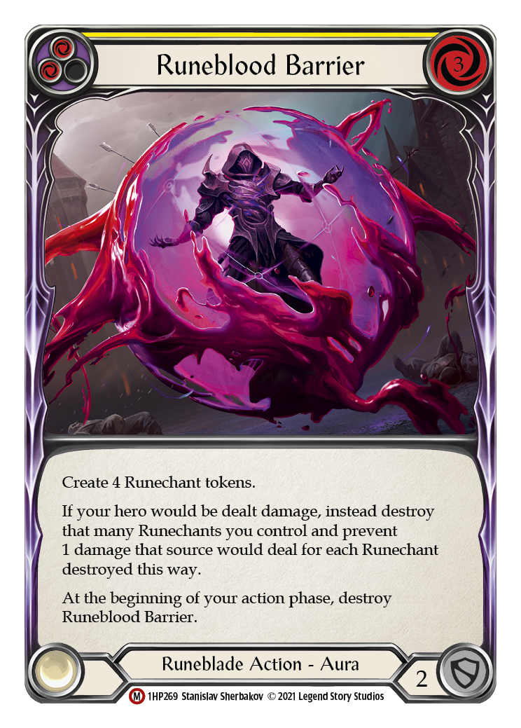 Image of Runeblood Barrier [1HP269] (History Pack 1)