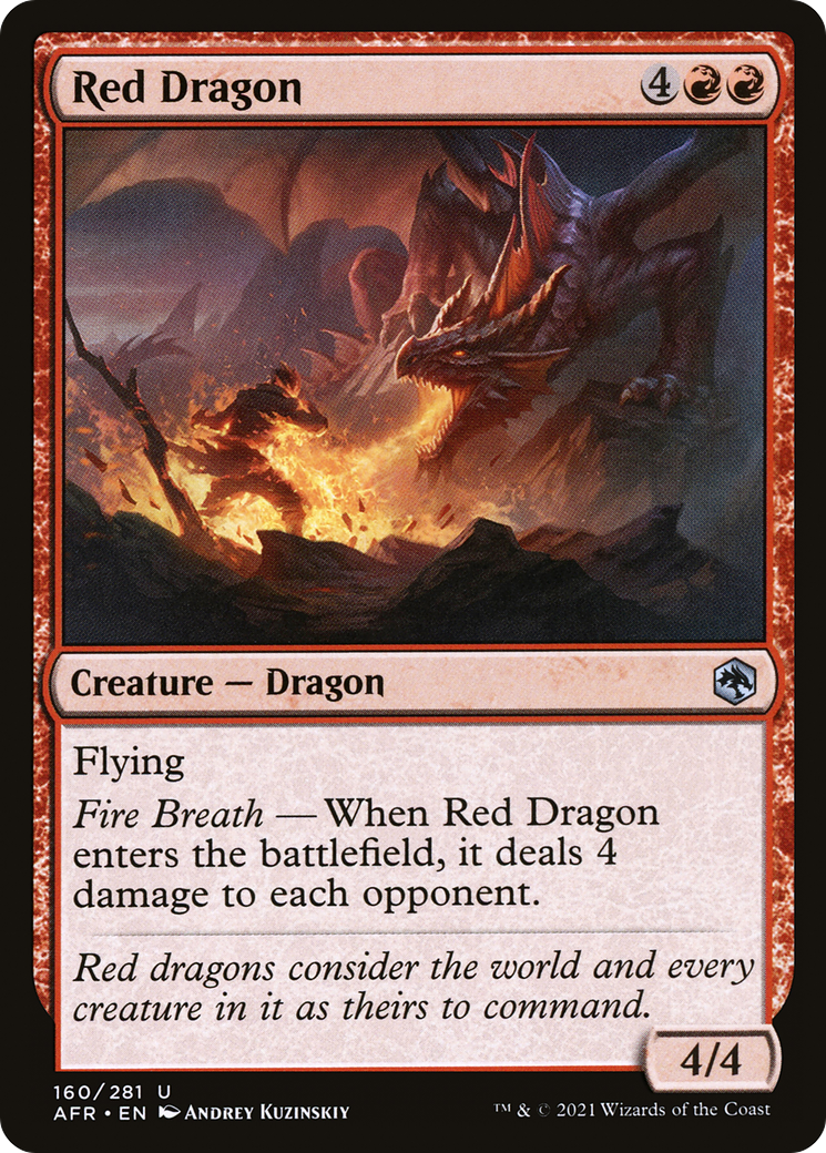 Image of Red Dragon [Dungeons & Dragons: Adventures in the Forgotten Realms]