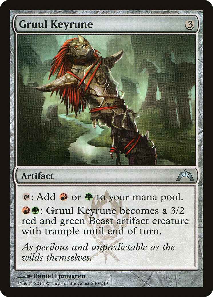 Image of Gruul Keyrune [Gatecrash]