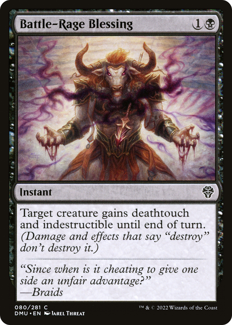 Image of Battle-Rage Blessing [Dominaria United]