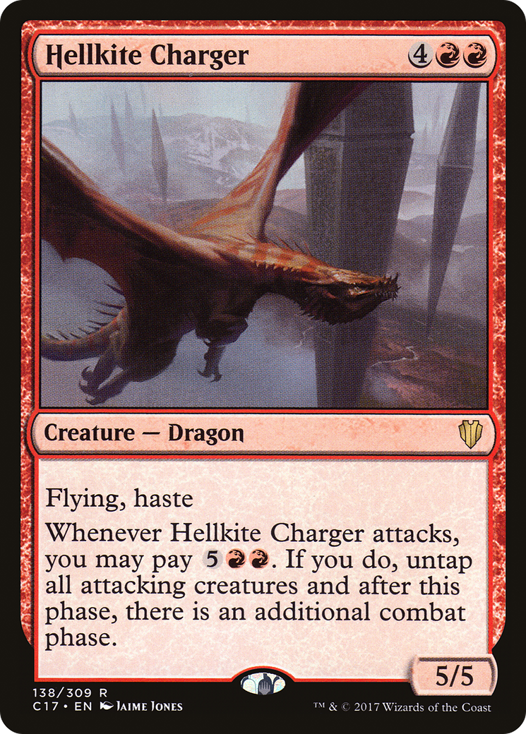 Image of Hellkite Charger [Commander 2017]