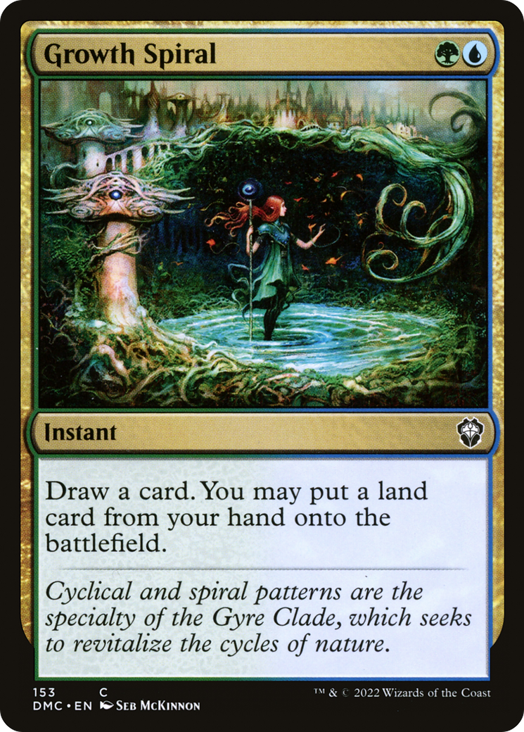 Image of Growth Spiral [Dominaria United Commander]
