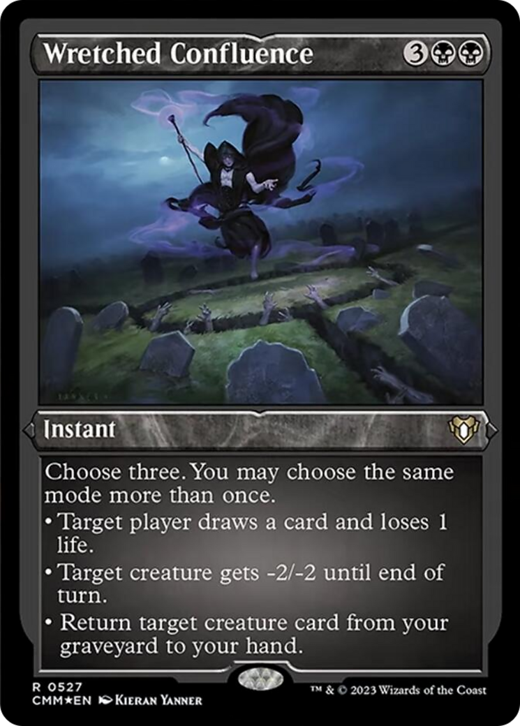 Image of Wretched Confluence (Foil Etched) [Commander Masters]