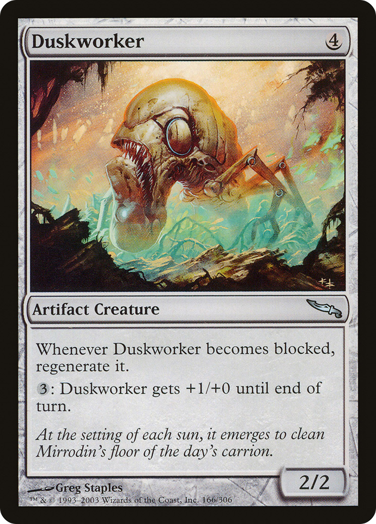 Image of Duskworker [Mirrodin]