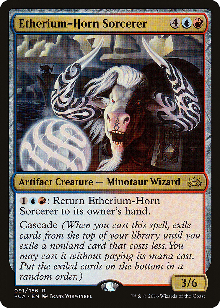 Image of Etherium-Horn Sorcerer [Planechase Anthology]