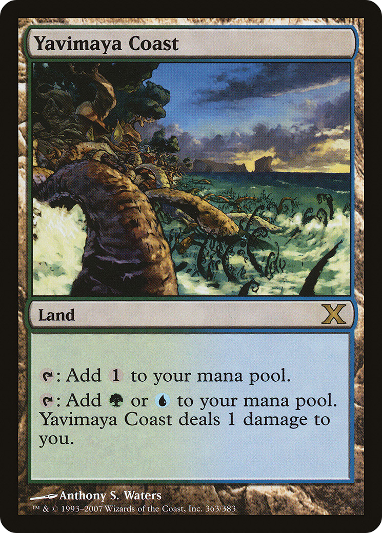 Image of Yavimaya Coast [Tenth Edition]