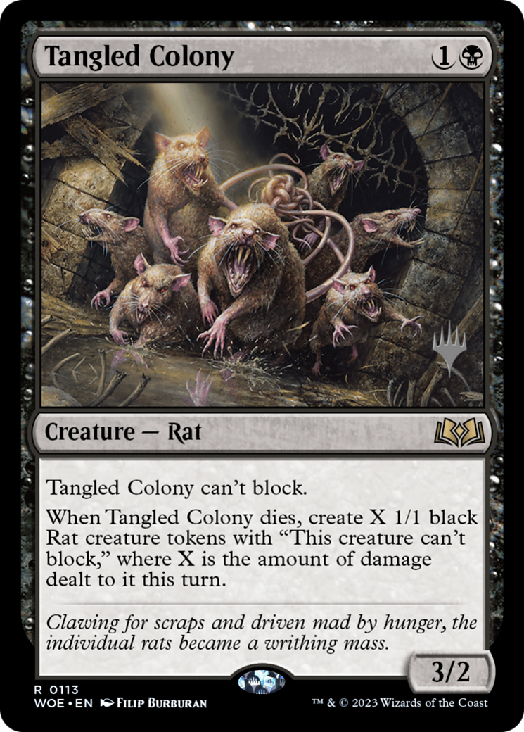 Image of Tangled Colony (Promo Pack) [Wilds of Eldraine Promos]