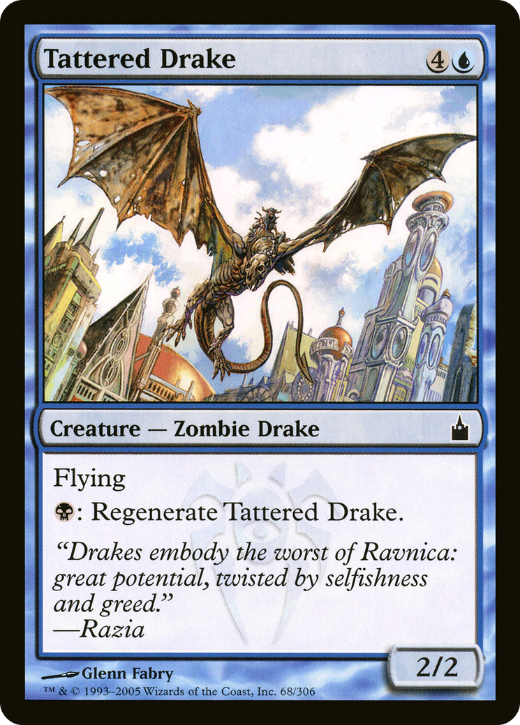 Image of Tattered Drake [Ravnica: City of Guilds]