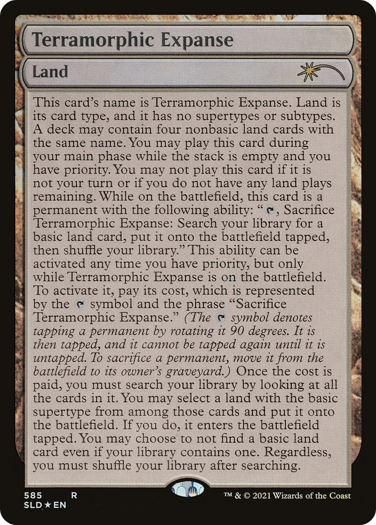 Image of Terramorphic Expanse (Full Text) [Secret Lair Drop Promos]