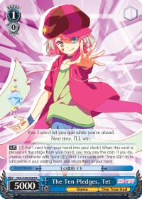 Image of The Ten Pledges, Tet (NGL/S58-E084 R) [No Game No Life]