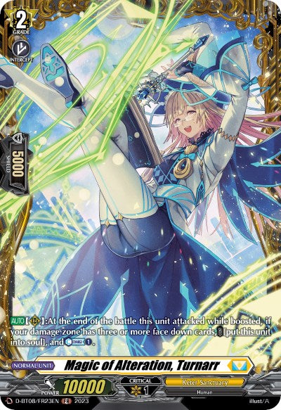 Image of Magic of Alteration, Turnarr (D-BT08/FR23EN) [Minerva Rising]
