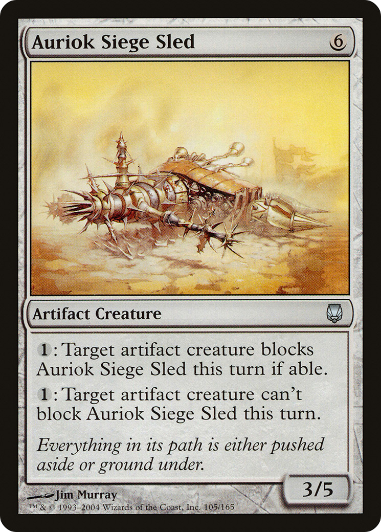 Image of Auriok Siege Sled [Darksteel]