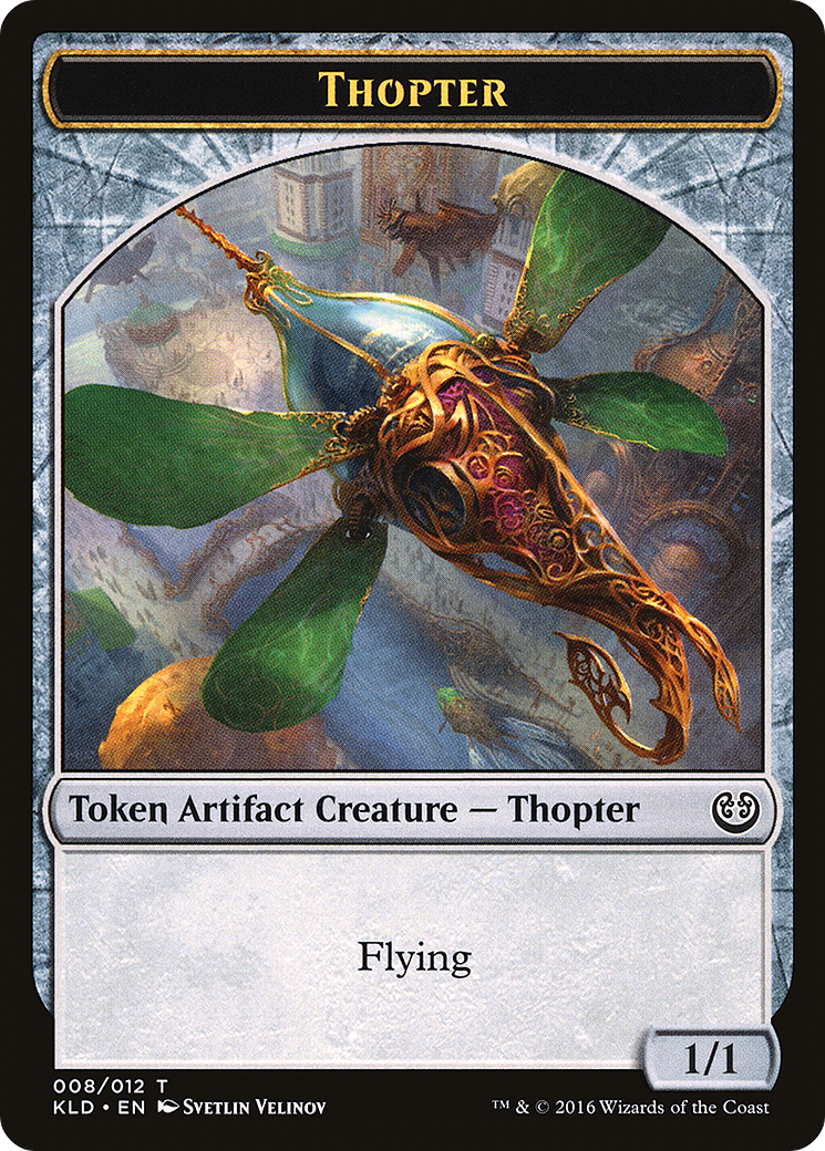 Image of Thopter Token (008/012) [Kaladesh Tokens]