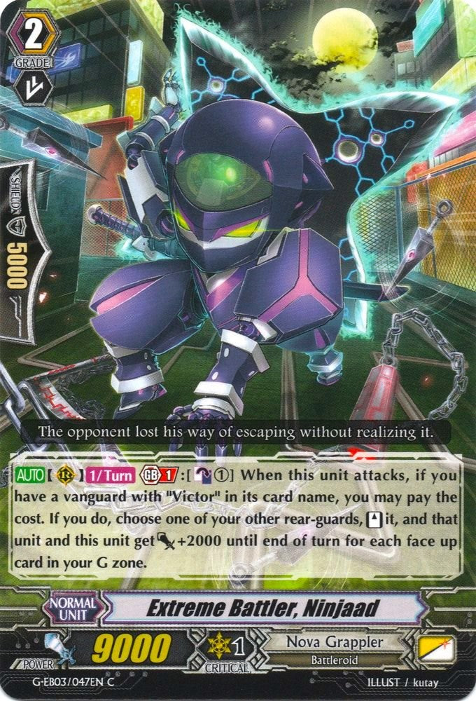 Image of Extreme Battler, Ninjaad (G-EB03/047EN) [The GALAXY STAR GATE]