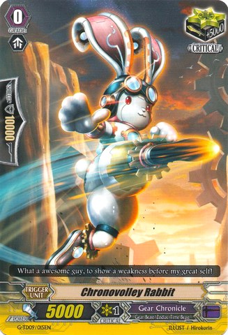 Image of Chronovolley Rabbit (G-TD09/015EN) [True Zodiac Time Beasts]