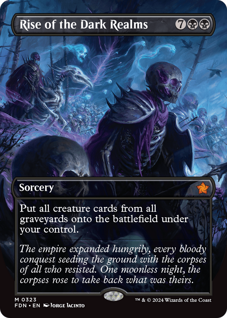 Image of Rise of the Dark Realms (Borderless) [Foundations]