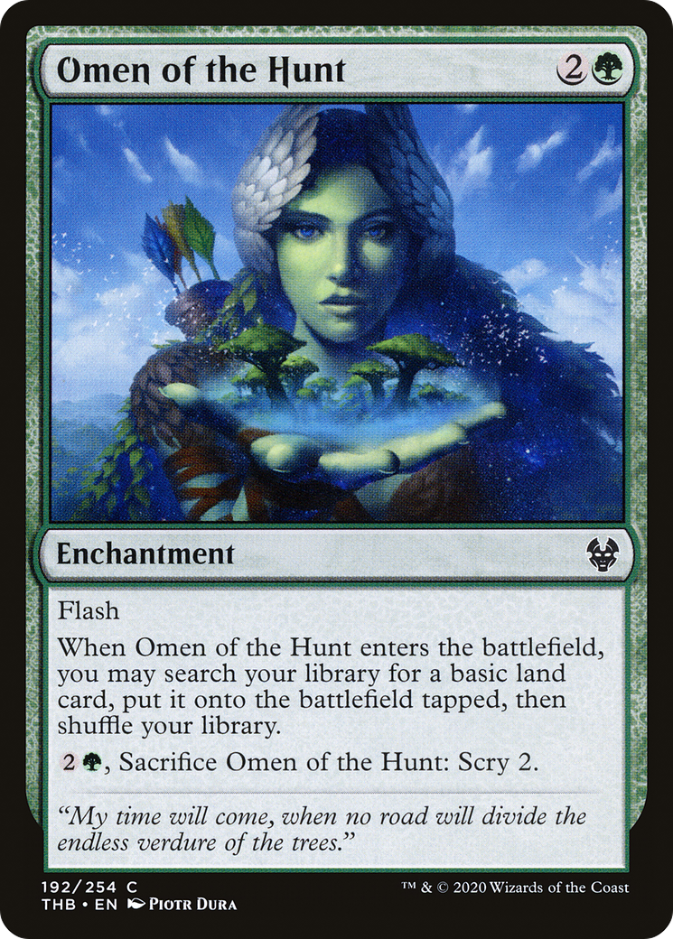 Image of Omen of the Hunt [Theros Beyond Death]