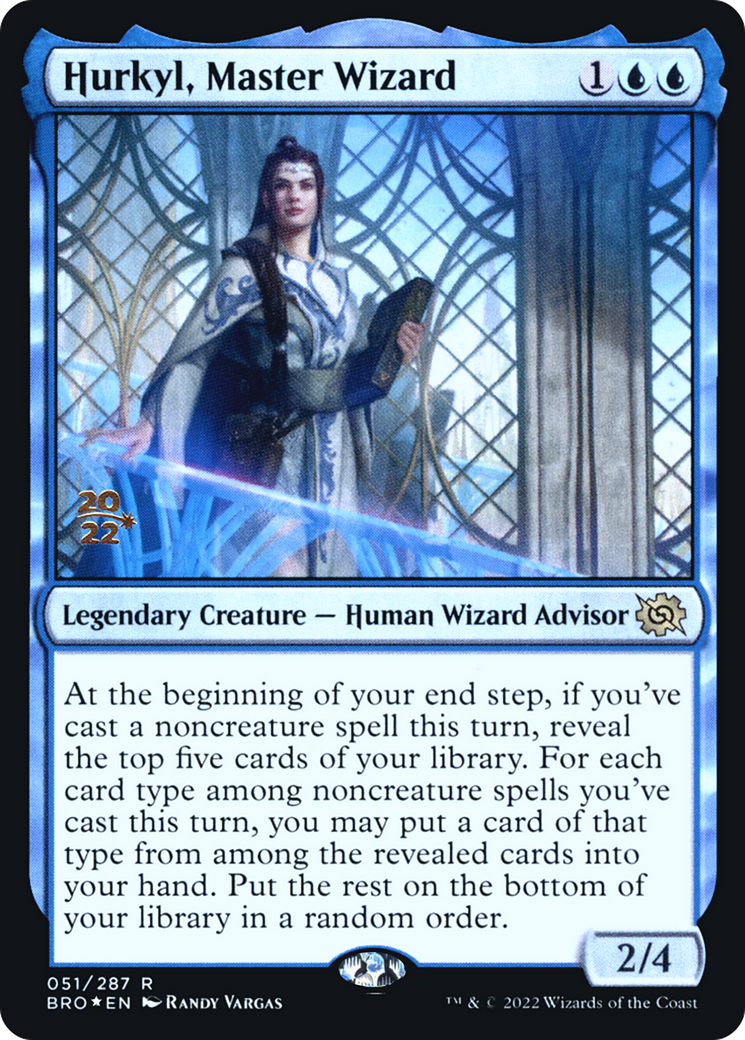 Image of Hurkyl, Master Wizard [The Brothers' War Prerelease Promos]