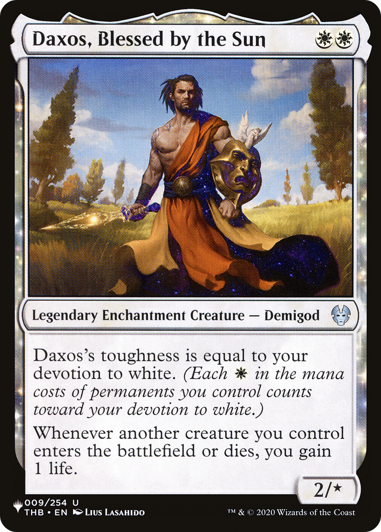 Image of Daxos, Blessed by the Sun [The List]