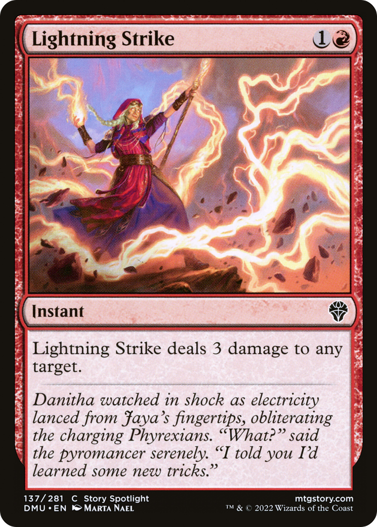Image of Lightning Strike [Dominaria United]