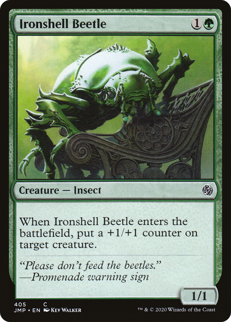 Image of Ironshell Beetle [Jumpstart]