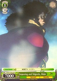 Image of Imposing and Majestic, Rider (FZ/S17-TE12 TD) [Fate/Zero]